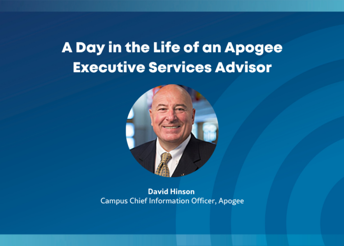 David Hinson, Apogee Campus CIO